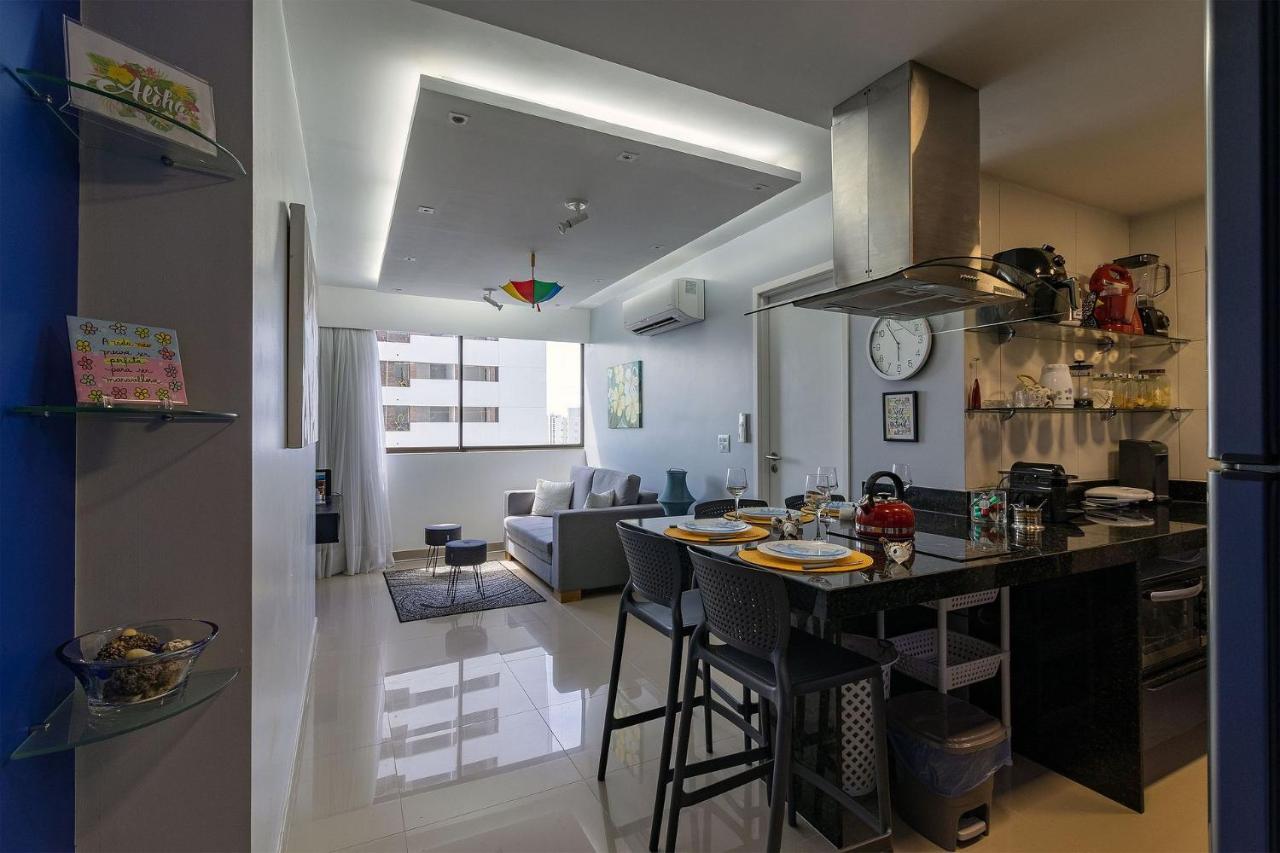 Apartamento Moderno No Beach Class Por Carpediem Recife Bagian luar foto