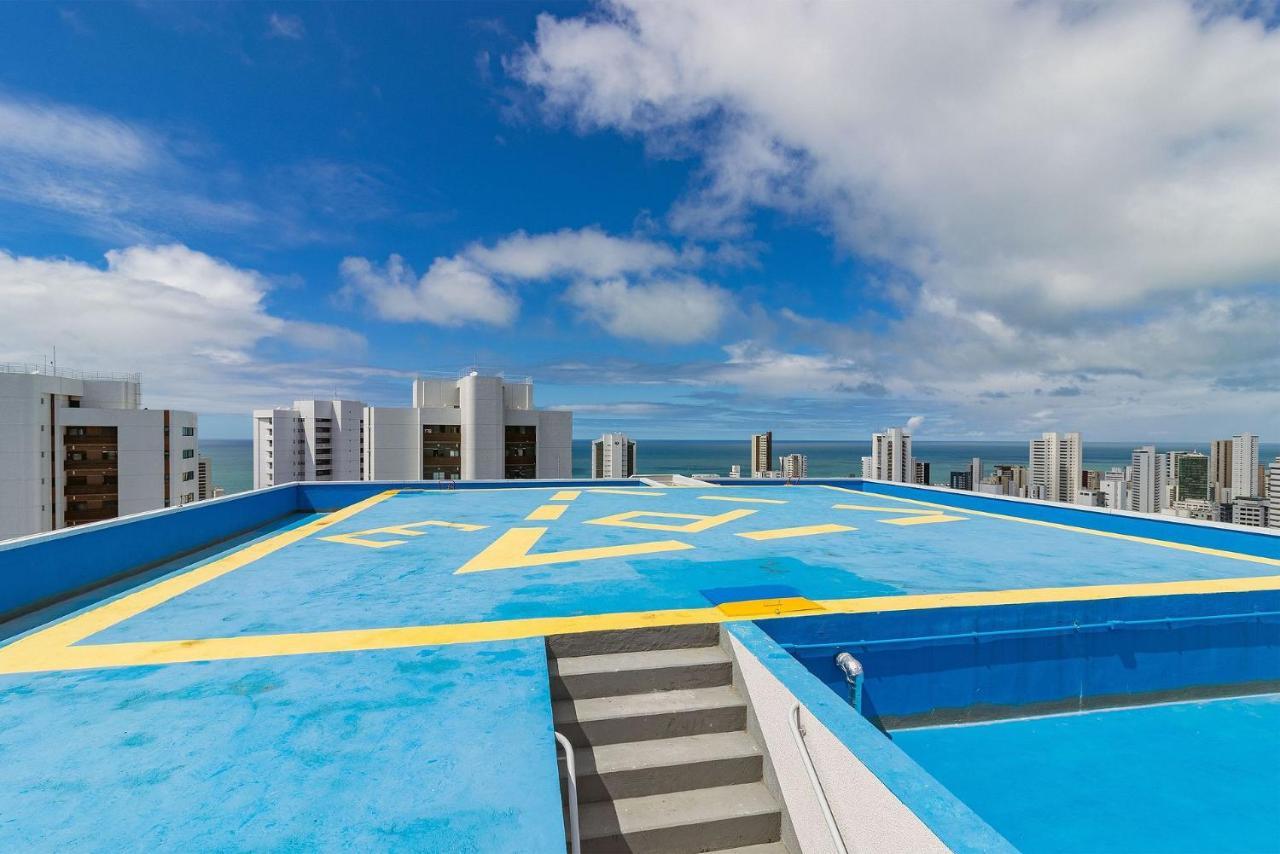 Apartamento Moderno No Beach Class Por Carpediem Recife Bagian luar foto